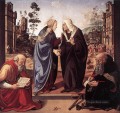 聖ニコラスと聖アントニウスの訪問 1489年 ルネサンス ピエロ・ディ・コジモ